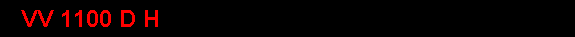 VV 1100 D H