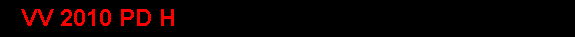 VV 2010 PD H