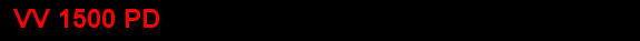 VV 1500 PD