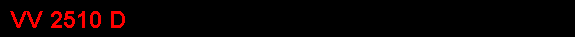 VV 2510 D